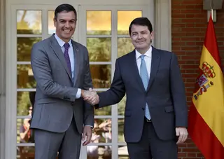Imagen de archivo de Pedro Sánchez y Alfonso Fernández Mañueco | ICAL