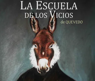 Cartel MORFEO TEATRO LA ESCUELA DE LOS VICIOS