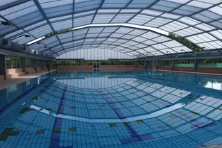 Fin de las obras en la piscina climatizada de Garrido