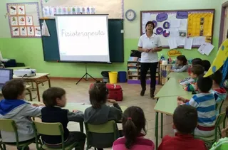 Profesores dando clase