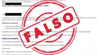 Alerta por un fraude que suplanta a la DGT mediante SMS o correos electrónicos - Ministerio del Interior