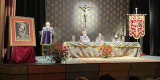 Presentación del cartel de la Semana Santa de Peñaranda