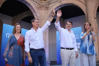 Feijóo clausura en Salamanca un acto sobre familia y políticas sociales