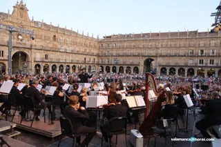Concierto de la Orquesta Sinfónica de Castilla y León en la Plaza Mayor (10)