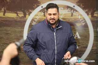 Sandoval, en una rueda de prensa