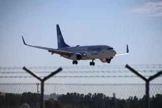 Avion de Air Europa en Matacán