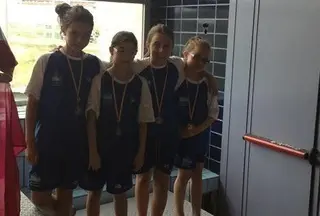 El Club Acuático Salamanca compitió en la cuarta jornada de la Liga Benjamín