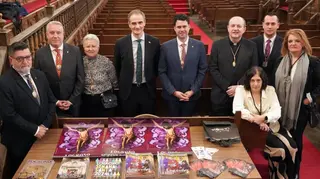 La Universidad Pontificia de Salamanca estrecha lazos con La Rioja en la presentación de la Semana Santa de Logroño 2026 | UPSA
