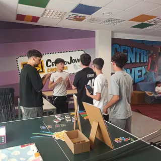 Una actividad en el centro joven de Carbajosa. ARCHIVO 