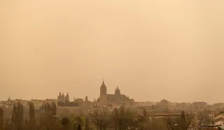 Calima en Salamanca | Foto de archivo