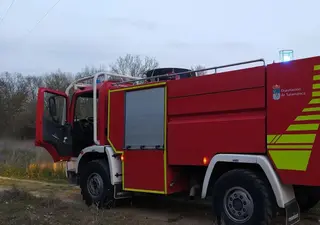 Imagen de archivo de un camión de los bomberos de la Diputación de Salamanca 