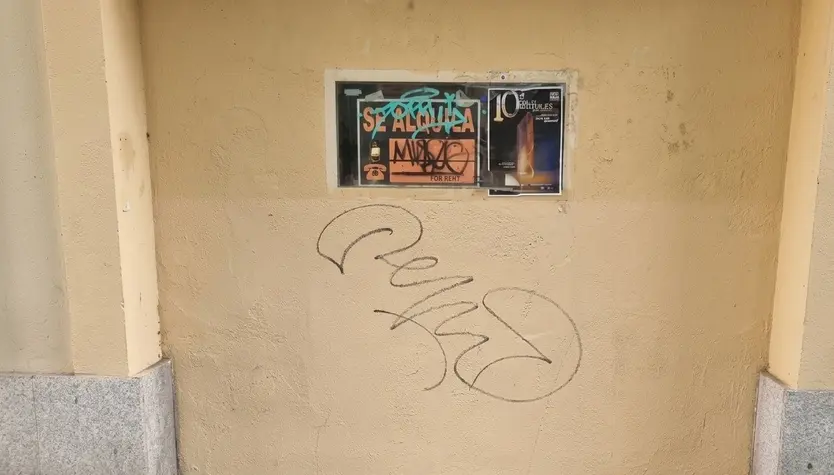 Reportaje grafitis. P.Local