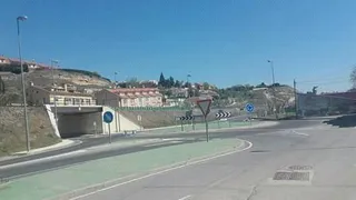 Rotonda carretera SA 804