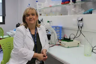 La profesora Miranda, investigadora principal del proyecto