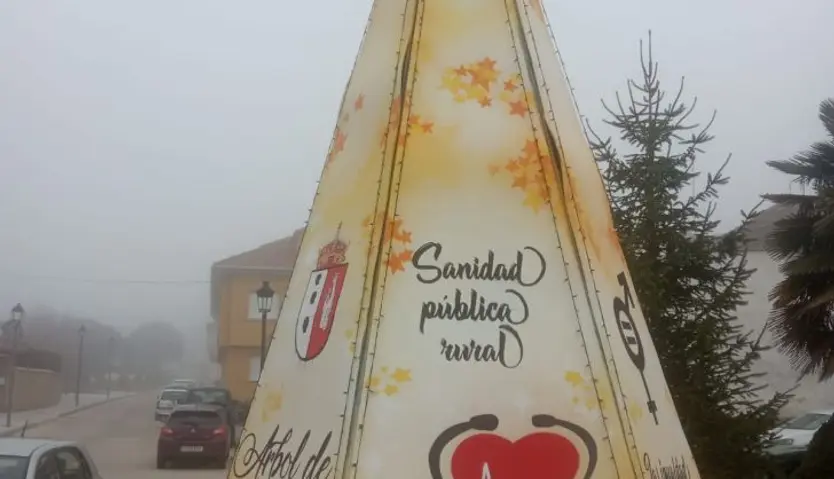 Mozárbez, árbol Navidad