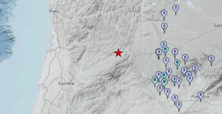 Terremoto en Portugal afecta a hasta 14 municipios de Salamanca | Instituto Geográfico Nacional