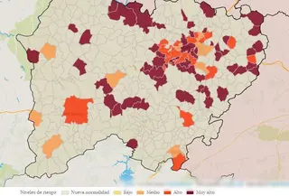 Mapa del coronavirus del 8 de julio