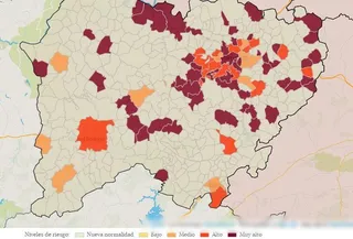 Mapa del coronavirus del 8 de julio