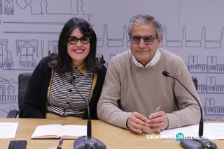 Virginia Carrera y Gabriel Risco