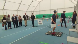 Pista de tenis cubierta | Ayuntamiento de Santa Marta