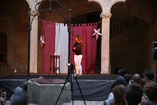 'Contando cuentos' en la Casa de Las Conchas