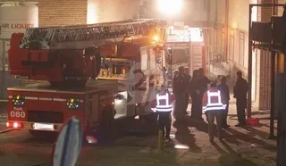 Un herido en el incendio de una vivienda en la calle Jamaica