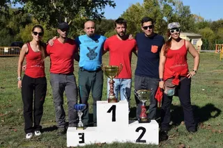 La villa alberga la primera Prueba de Perros Detectores Deportivos