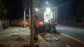Un nuevo incendio en un solar abandonado moviliza a los bomberos en Santa Marta de Tormes 