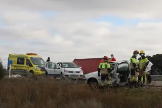 Colisión en Aldehuela de la Bóveda 1