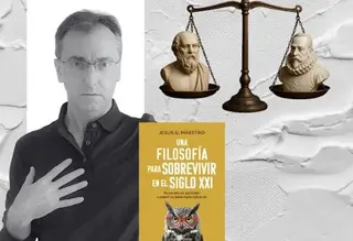 Cartel sobre la charla "¿Una filosofía o una literatura para sobrevivir en el siglo XXI?" | Comunicación USAL