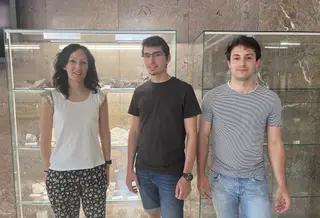Montserrat Alonso García, Javier Pérez Tarruella y Thibaud Maxime Béjard