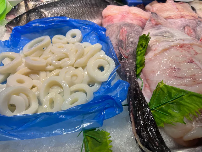 Pescadería Moreno en el Mercado Central