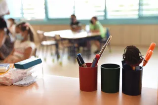 Colegio, niños, material escolar. Foto EP