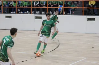 Imagen de un partido del Albense FS en la temporada anterior | FOTO ANDREA MATEOS