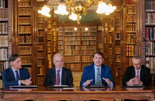 La Junta, el Ayuntamiento, la USAL y la RAE firman un convenio para certificaciones lingüísticas y de proyectos sobre lengua española