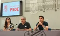 Miram Robal, Fernando Rubio y Mario Cavero en la Diputación de Salamanca