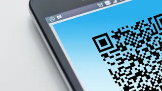 Un código QR