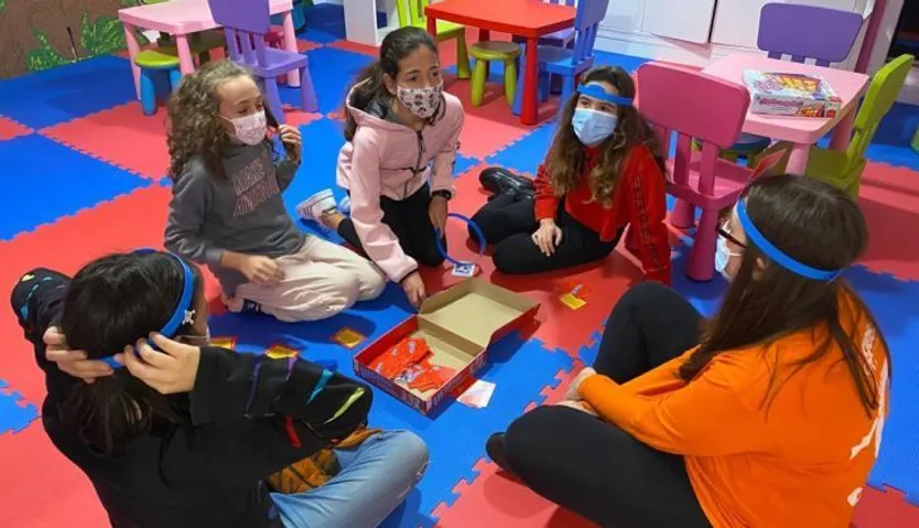 Reunión de los niños de CAI de Santa Marta