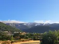 Perspectiva del incendio de Burgohondo desde el municipio de Piedralaves