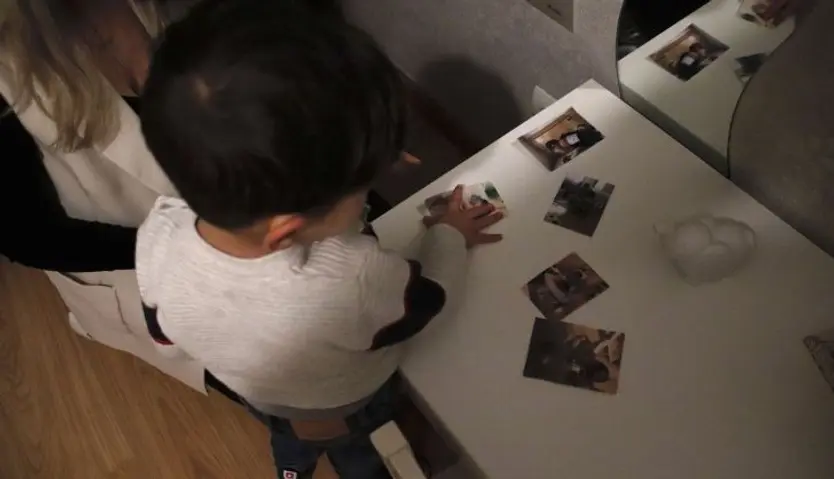 Asier, un niño salmantino con trastorno autista