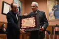 José Manuel de Luis Esteban junto al alcalde de Ciudad Rodrigo