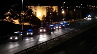 Homenaje a un guardia civil fallecido