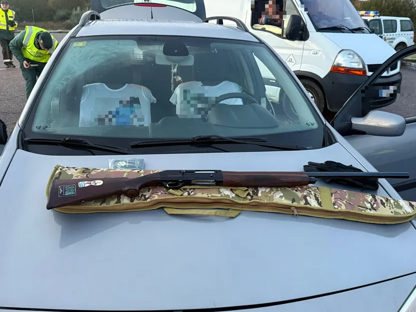 Fiscalización de armas. Control Guardia Civil
