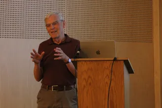 Richards Henderson, premio Nobel, visita Salamanca I Curso Internacional avanzado en Biofísica y Biología Estructural (BiophySAL) | Belén Hurtado