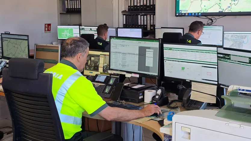 Así funciona el COC de la Guardia Civil de Salamanca