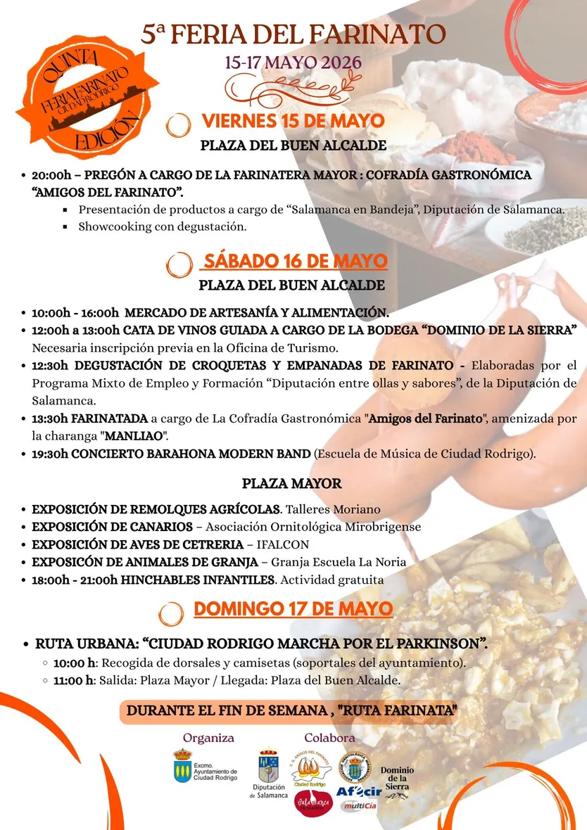 Programa de la Feria del Farinato 2026