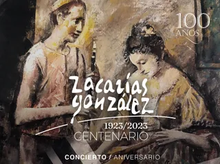 Tarjetón del concierto