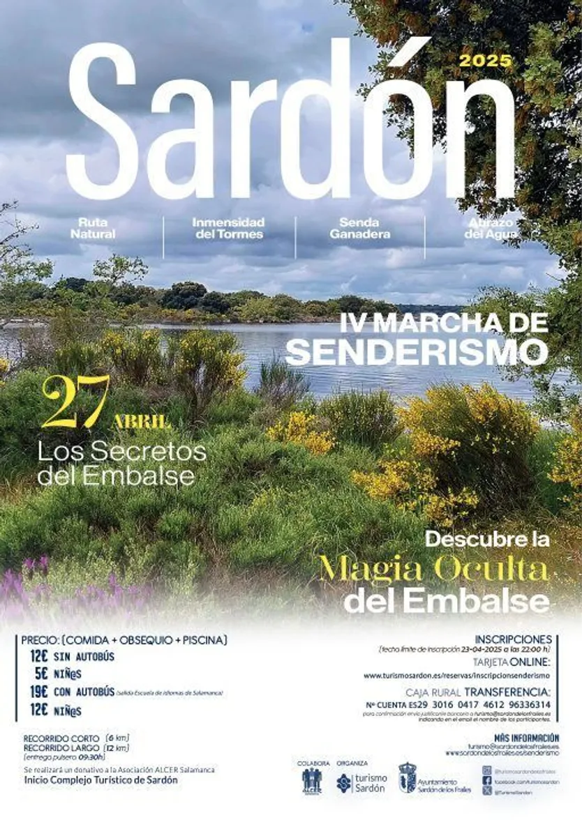 IV MARCHA DE SENDERISMO LOS SECRETOS DEL EMBALSE 2025 webp