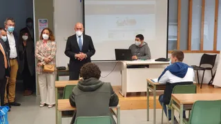 Firma protocolo entre la Diputación de León y el Centro de Almázcara