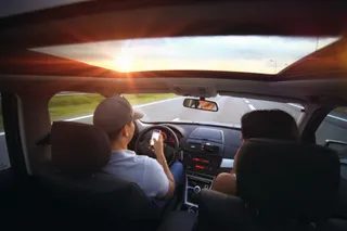 Móvil al volante